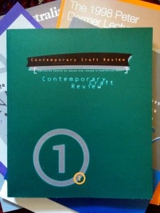 Contemporary Craft Review #1