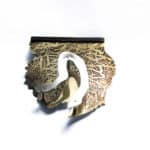 Helen Wyatt, Headland series 2016, 925 silver, brass, stainless steel, 7x5cms, photo: Helen Wyatt