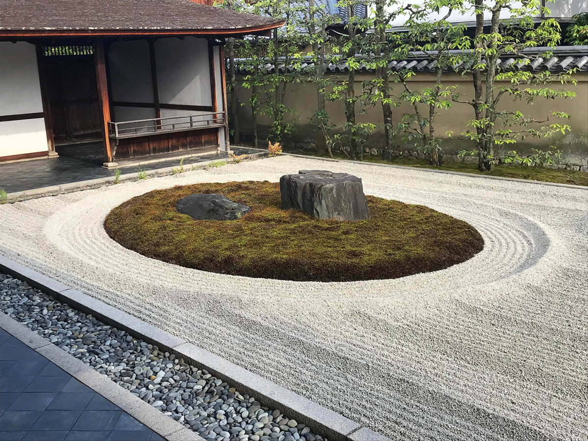 japanese rock garden