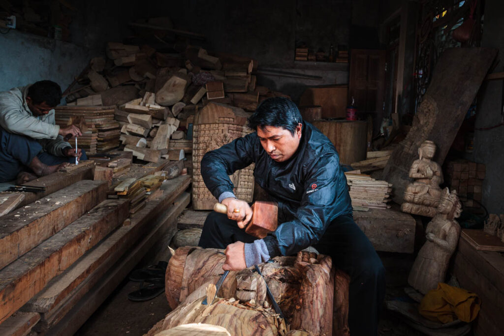 Wood carving in Nepal: How Buddha emerges every day | Garland Magazine
