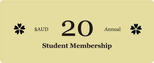 Student Garland membership $AUD20